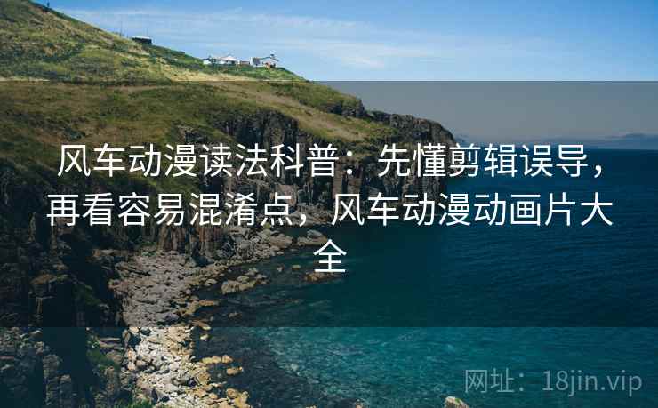 风车动漫读法科普：先懂剪辑误导，再看容易混淆点，风车动漫动画片大全